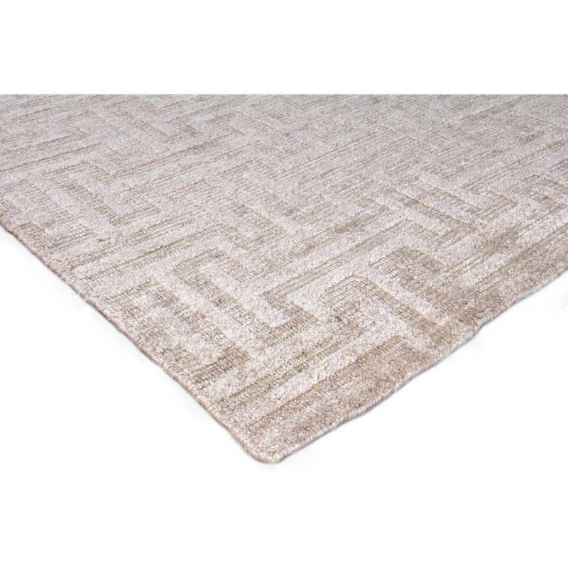 Exquisite Rugs Ventura Geometric Area Rug in Beige Perigold